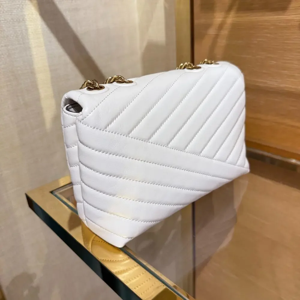 NEW‼️Tory Burch Willa Chevron Shoulder Bag 187314 $595